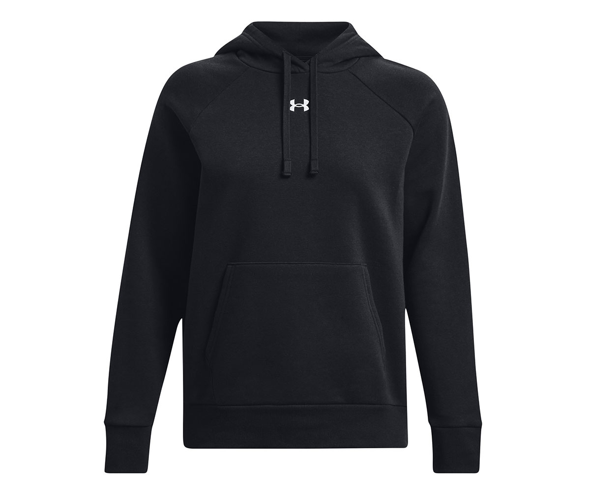 Under Armour Rival Fleece Hoodie-BLK 1379500-001