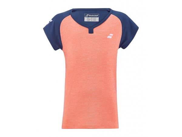 Babolat Play Cap Sleeve Top Girl Fluo Strike
