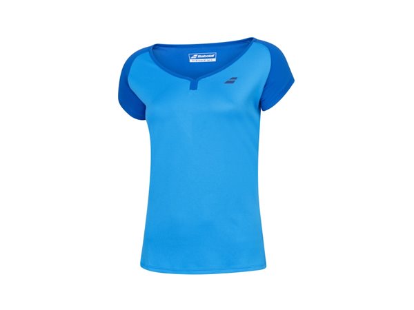 Babolat Play Cap Sleeve Top Woman Blue Aster