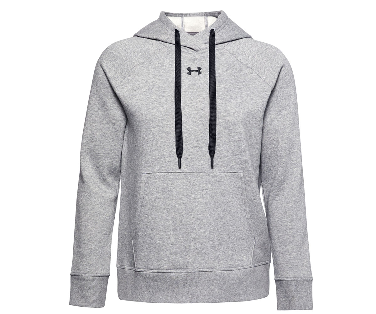 Under Armour Rival Fleece HB Hoodie-GRY 1356317-035